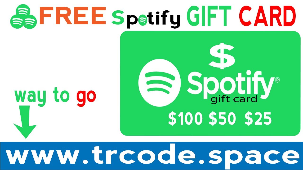 Free Spotify Premium Gift Card Code
